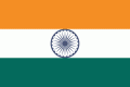 Flagge Indien