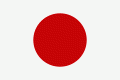 Flagge Japan